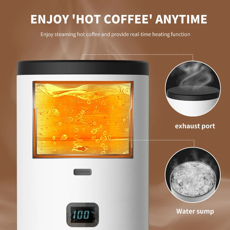 Tu barista de bolsillo – Cafetera Yupin Espresso Portátil 3 en 1