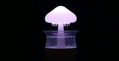 Relax Nube de Lluvia – Humidificador Ultrasónico con Luz Aromática
